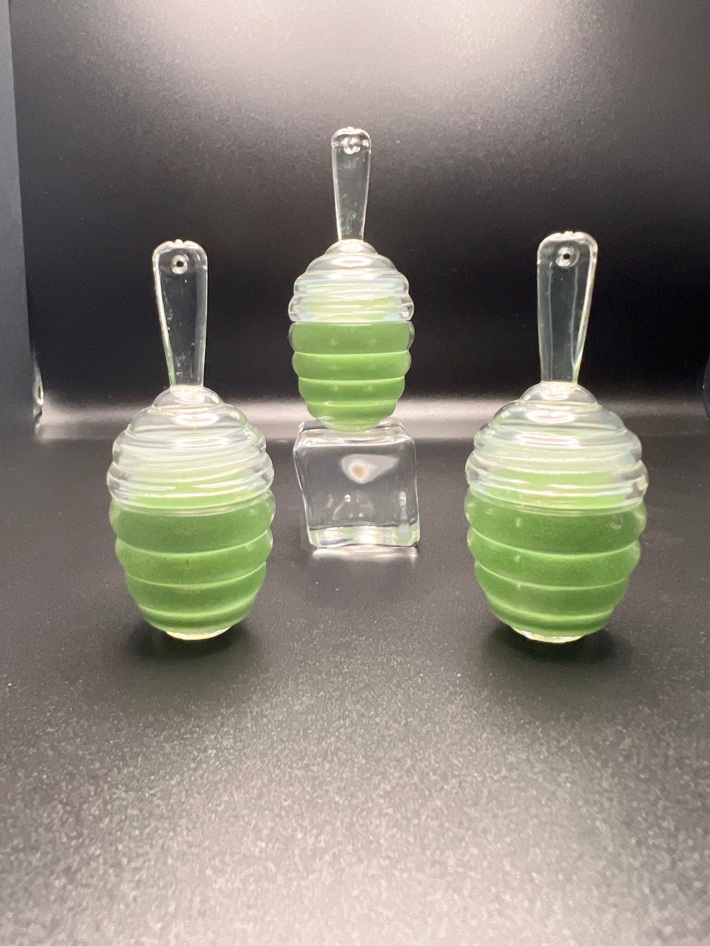 Shimmer Green Apple Honeycomb Lip Gloss