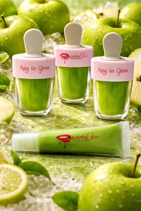 Shimmer Green Apple Popsicle Lip Gloss