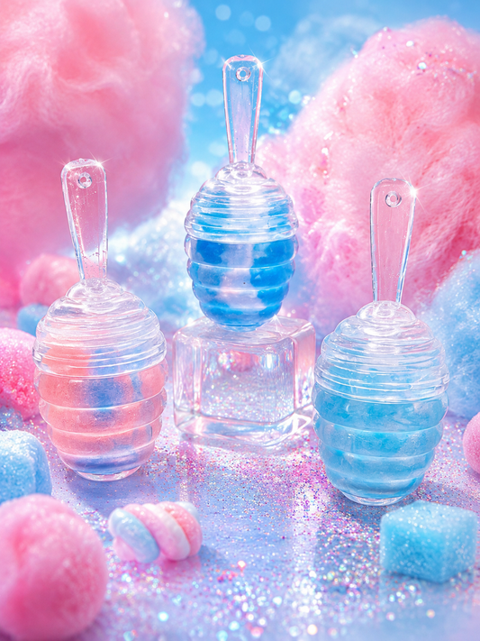 Cotton Candy Honeycomb Lip Gloss