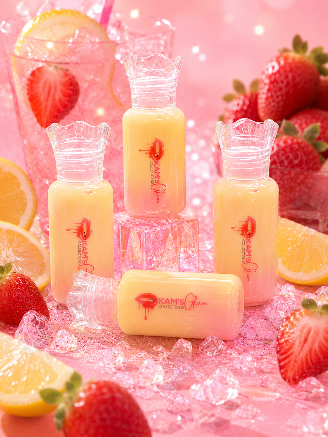 Strawberry Lemonade Candy Lip Gloss