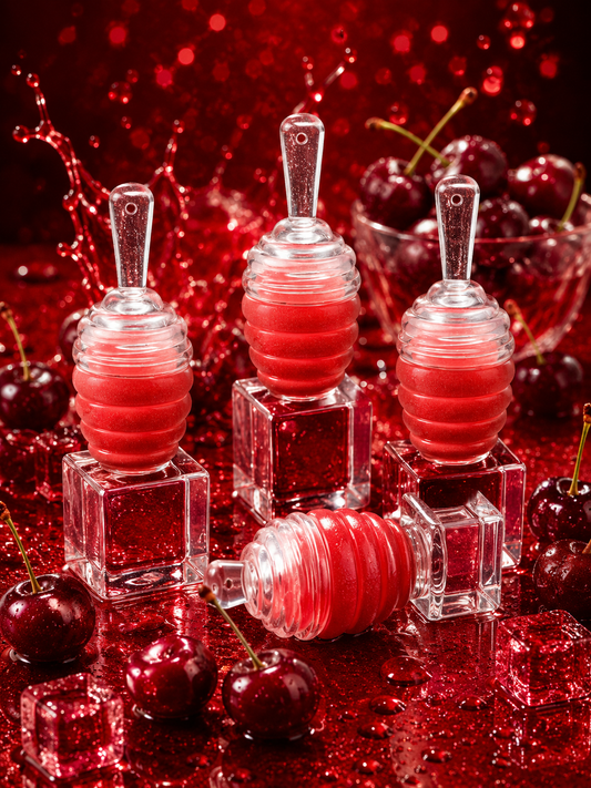 Cherry Bomb Honeycomb Lip Gloss