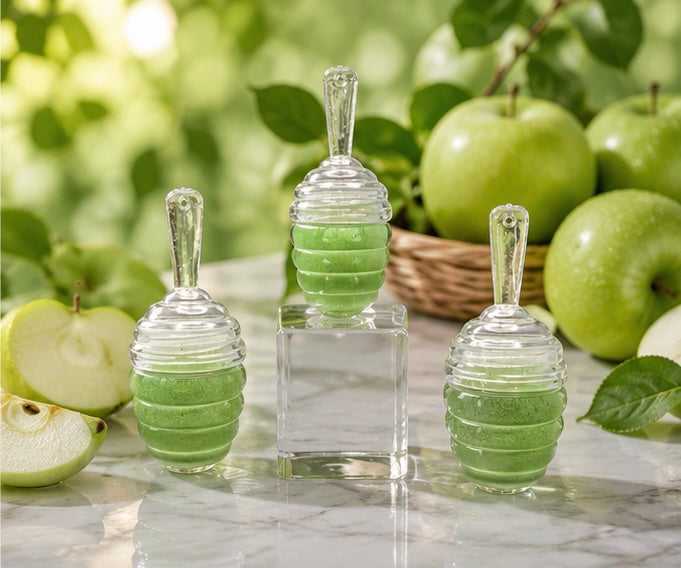 Shimmer Green Apple Honeycomb Lip Gloss