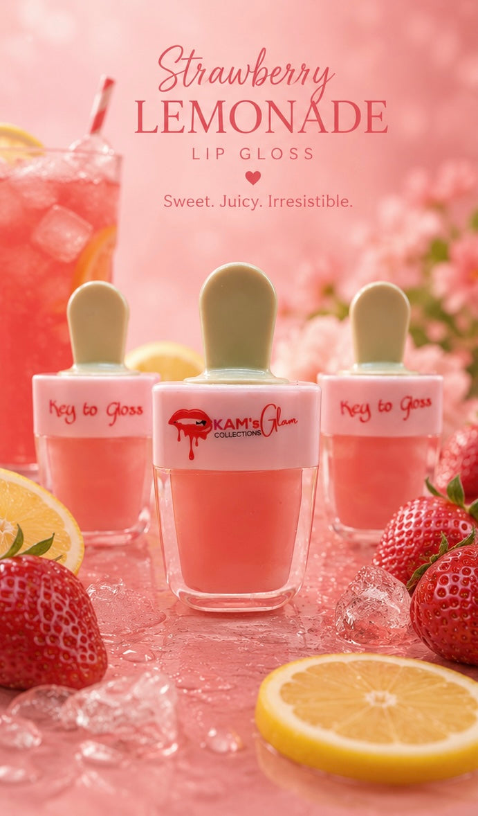 Strawberry Lemonade Popsicle Lip Gloss
